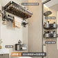 Suction Cup Towel Rack Punch-Free Toilet Bathroom Storage Rack Integrated Wall-Mounted Toilet Bath Storage Bath Towel Rack