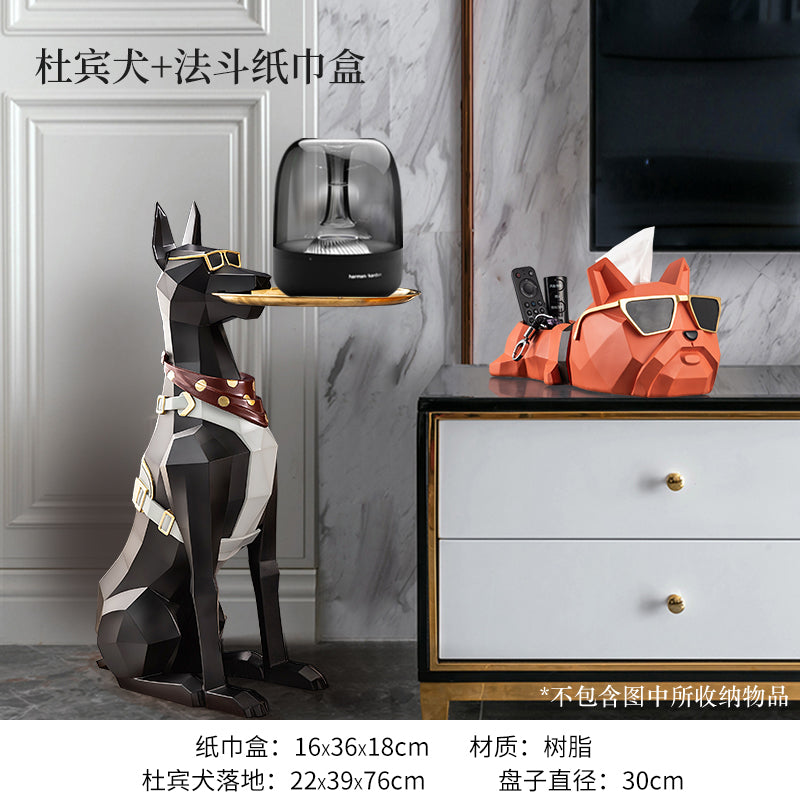 Violent Bear Living Room Large Dog Fancy Niche Style Ornaments