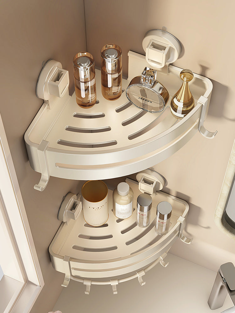 Corner Punch-Free Washstand Wall Wall-Mounted Suction Cup