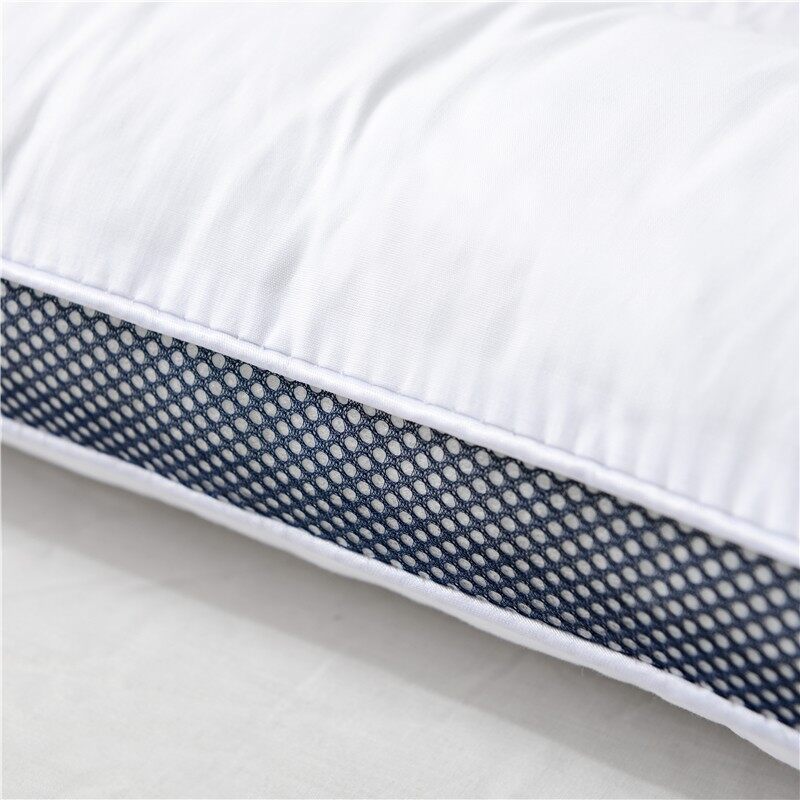 Adult Cassia Seed Pillow Case and Pillow Core Set Home a Pair of Pillow Core Protection Isolation Layer Cervical Support Sleep