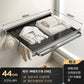 Retractable Bath Towel Rack Clothes Toilet Punch-Free Suction Cup