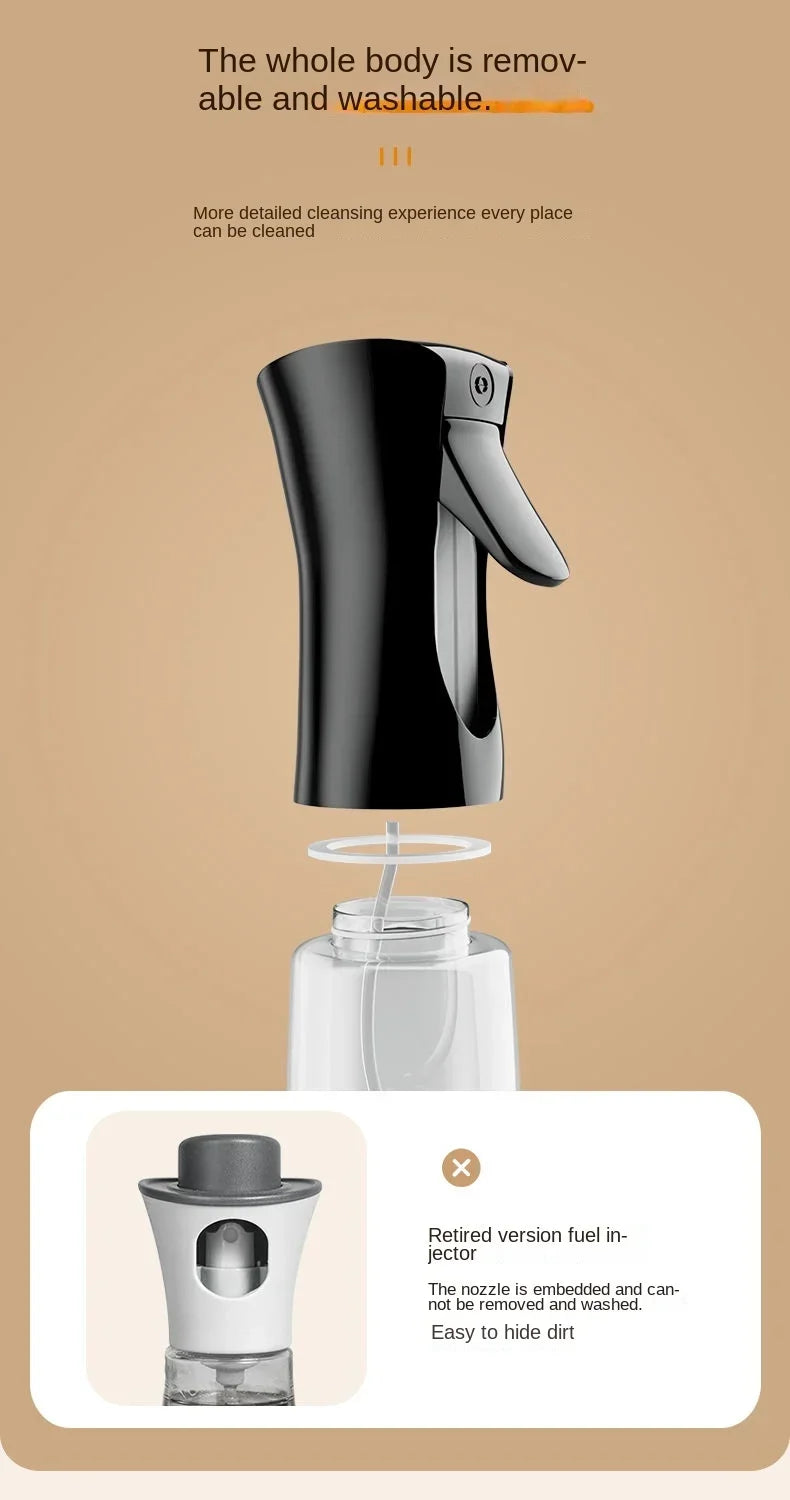 200/300/500 ML Oil Spray Pot Kitchen Household Edible Olive Oil Spray Bottle Atomized Misty Oil Tank Air Fryer Spray Bottle
