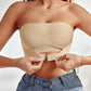 Women's Strapless No Padding Seamless Front Button Bra Comfortable Smooth Underwear