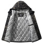 Men Heating Tactical Jacket Autumn Winter Warm Hooded Cotton Coat Camouflage Padded Clothes Outdoor Thermal Hiking Sports Jacket