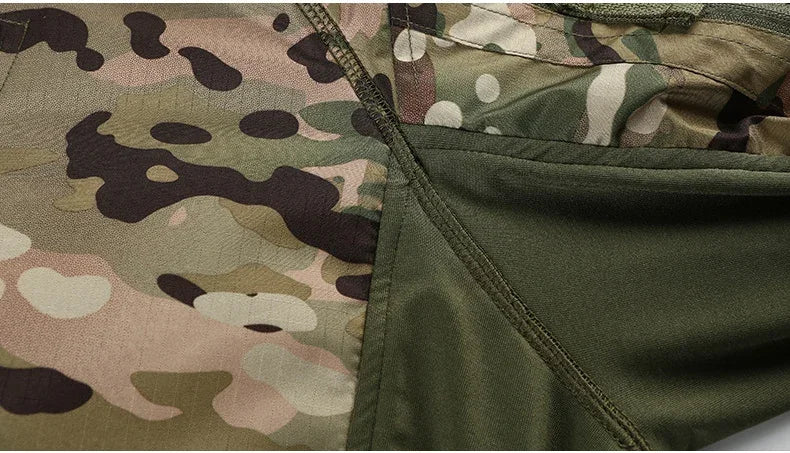 Tactical Jacket Men Outdoor Jacket Army Combat Jackets Mens Hooded Bomber Coats YAF Winter Jacket Hiking Hunting Jacket