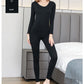 Women Thermal Underwear Winter Long Sleeve Winter Clothes Seamless Thermal Underwear Intimate Set Female Thick 2 Pcs Sleepwear