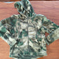 Fleece Hooded Camouflage Jacket Men Women Multi-Pockets Coat Outdoor Trekking Hiking Climbing Camping Tooling Clothes S-4XL
