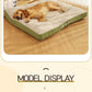 HOOPET Warm Dogs Sleeping Bed Soft Fleece Pet Blanket Detachable Cat Puppy Mat Cushion for Small Medium Large Dogs Pet Supplies