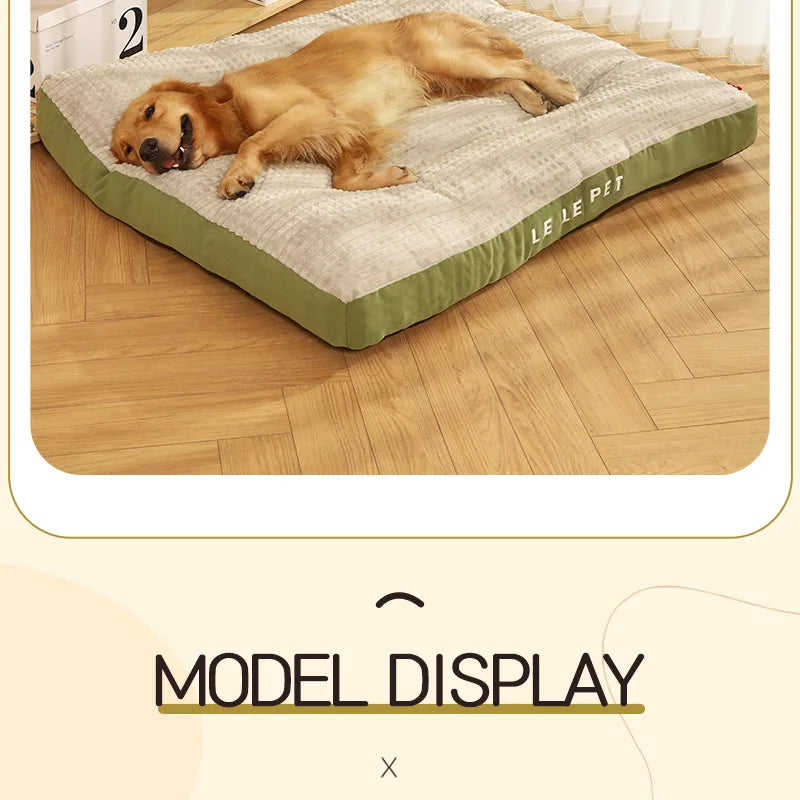 HOOPET Warm Dogs Sleeping Bed Soft Fleece Pet Blanket Detachable Cat Puppy Mat Cushion for Small Medium Large Dogs Pet Supplies