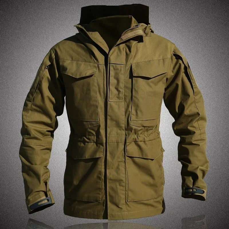 M65 UK  Men Autumn Flight Pilot Coat  Clothes Casual Tactical Hoodie Hunting Field Jacket Windbreaker Waterproof Jackets