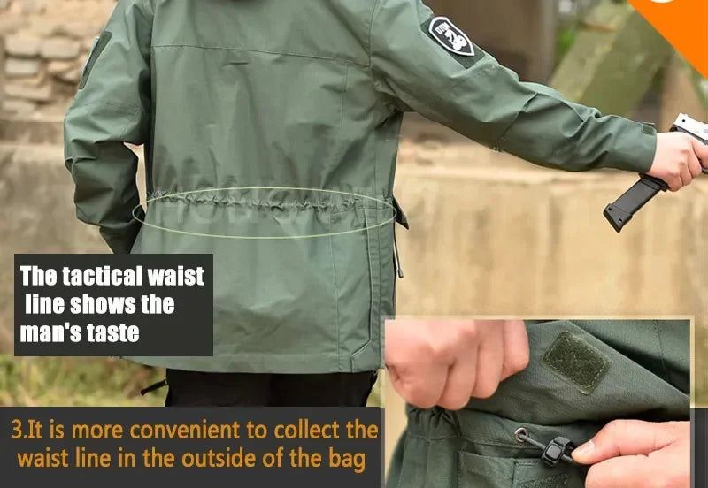 M65 UK  Men Autumn Flight Pilot Coat  Clothes Casual Tactical Hoodie Hunting Field Jacket Windbreaker Waterproof Jackets