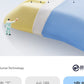 Banana Fruit Puff Memory Cotton Pillow Non-Pressure Stiff Neck Special Super Soft Cervical Support Improve Sleeping Pillowcase and Pillow Core