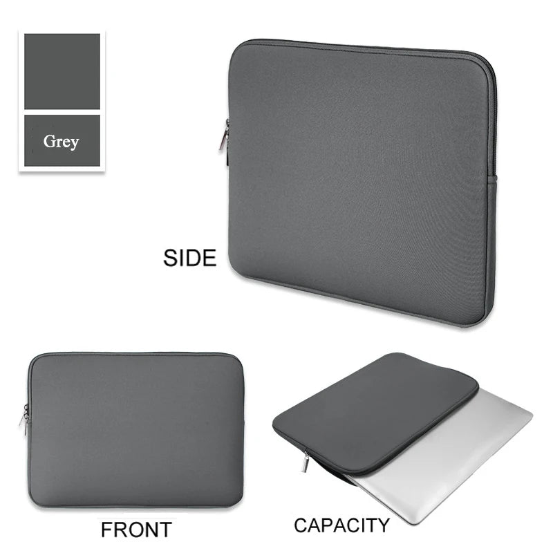 11-15.6 inches Soft Laptop Bag Sleeve For Xiaomi HP Dell Lenovo Macbook Air Pro Notebook Computer Case Cover Laptop Accessories