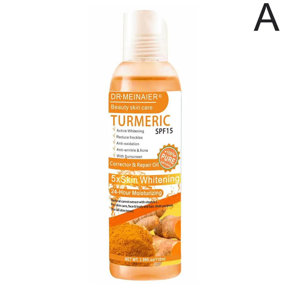 Turmeric Essential Oil Facial Body Massage Moisturizing Diffuser Aromatherapy Face Body Care Smoothing Body face Skin Care 200ml