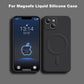 Magsafe Magnetic Wireless Charging Soft Liquid Silicone Phone Case For IPhone 16 Pro Max 14 13 12 11 15 Pro Max Mini Back Cover