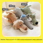 New Pet Dog Toy Plush Bite Resistant Soundy Animal Small Dog Toy Teeth Grinding Cleansing Decompression Interesting Pet Supplies
