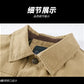 mens cargo jackets New Fashion bomber jacket mens wear simple British style Warm Windproof Jacket and coat baseball jacket male