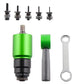 HIFESON M3 M4 M5 M6 M8 Electric Rivet Tool Aapter Manual Rivter Handheld Rivet Gun Connector Kit Hand Drill For Flat Nuts