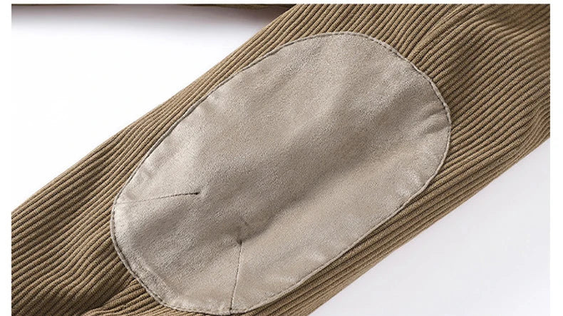 Large Size 5XL New Autumn Winter Stand Collar Slim Jacket Men Fashion Casual Warm Corduroy Outwear Men Cotton Jacket Coat