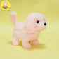 Plush Electric Puppy Simulation Pet Dog Can Walk Teddy Dog Golden Retriever Bichon Frize Dog Children Can Bark Run And Rock