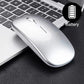 Wireless Mouse Bluetooth compatible 2.4GHz 1600DPI USB Rechargeable RGB Light Portable Mouse For Laptop Computer PC Macbook Game