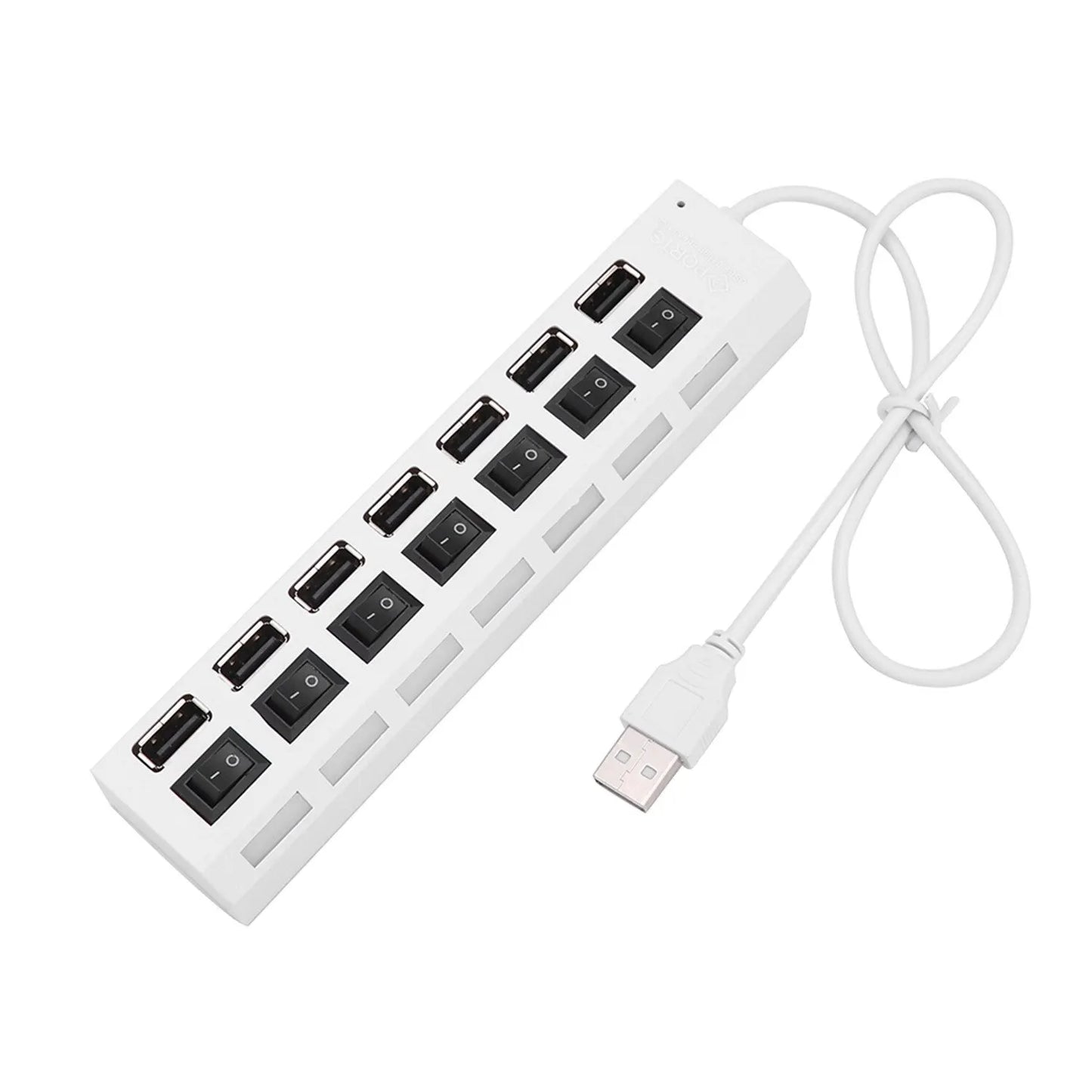 USB Hub Hub USB Adapter Multi Ports Use Power Adapter Extensor USB 2.0 PC Computer Accessories Switch USB For Laptop