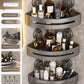 Suction Cup Punch-Free Corner Toilet Bathroom Storage Rack