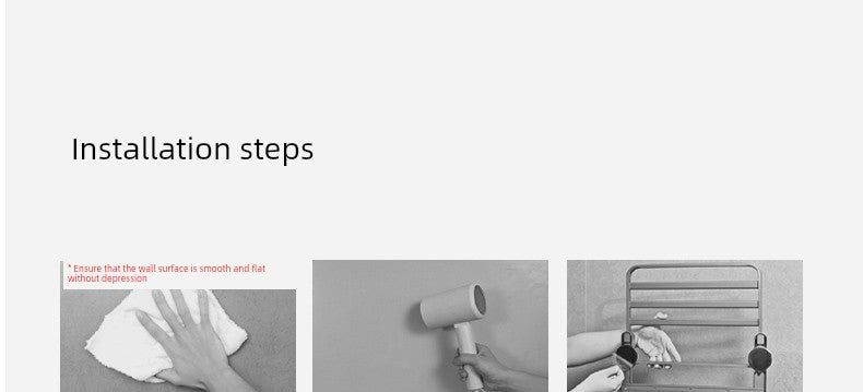 Drill-Free Shelf Bathroom Toilet Storage Hook Sucker