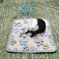 Soft Sleep Mat for Hamster Pet Pee Pad Puppy Kitten Blanket Bed Mat Guinea Pig Plush Mat Bed Small Animal Mat for Rabbit Hamster
