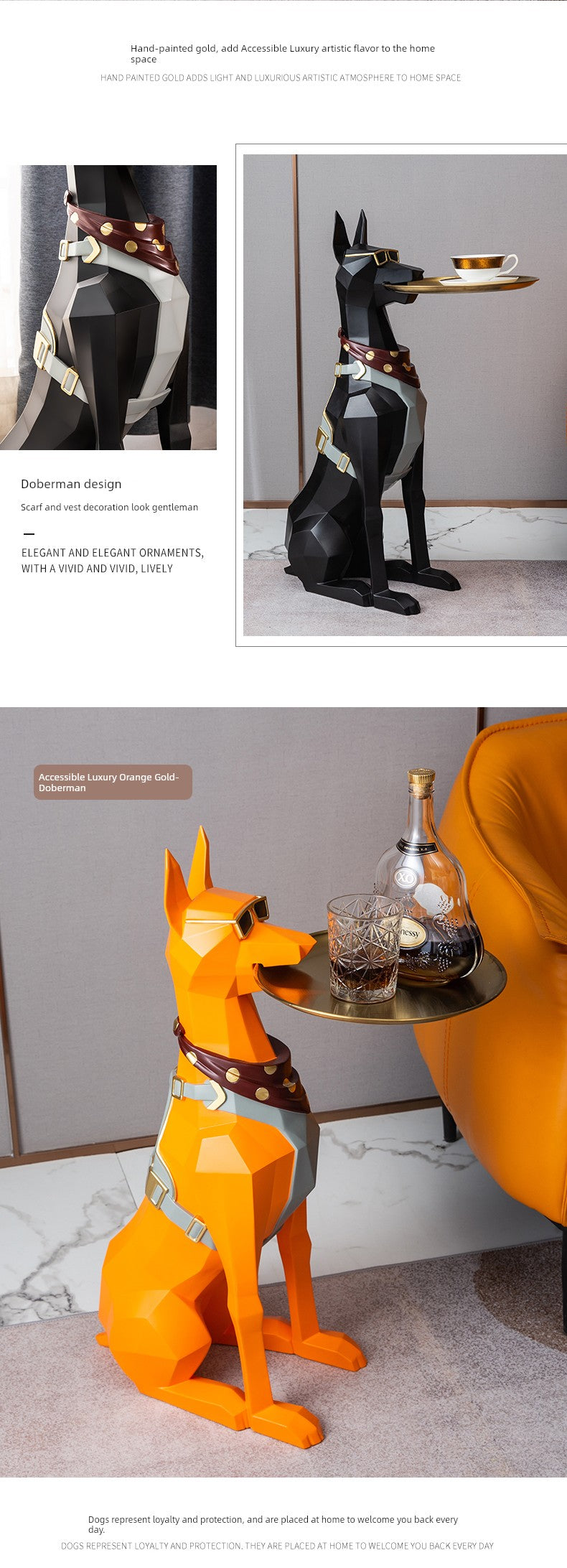 Violent Bear Living Room Large Dog Fancy Niche Style Ornaments