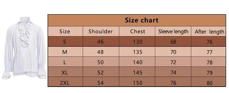 Medieval Vampire Cosplay Costume Steampunk Jacket Vest Coat Victorian Ghost Gothic Blazer Suits Stand Collar Trench Men's Shirt