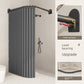 Waterproof Partition Foldable Curved Rod Dry Wet Separation Shower Curtain