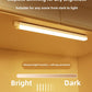 Led charging human body sensor light bar wardrobe cabinet Bedroom dormitory sleeping magnetic long strip night light