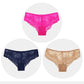 Women Briefs Sexy Full Lace Panties Hollow Out Low-waist Female Shorts Soft Solid Color Breathable Underwear Fast Ship 3pcs/lots