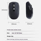 Wireless Mouse 2.4G Portable Mobile Optical Office Mouse Adjustable DPI Levels for Notebook PC Laptop MacBook