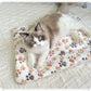 Flannel Pet Sleeping Mat Dog Bed Cat Litter Puppy Bed Dog Sofa Lovely Mattress Cushion for Small Large Dog Blanket Pet Supplies