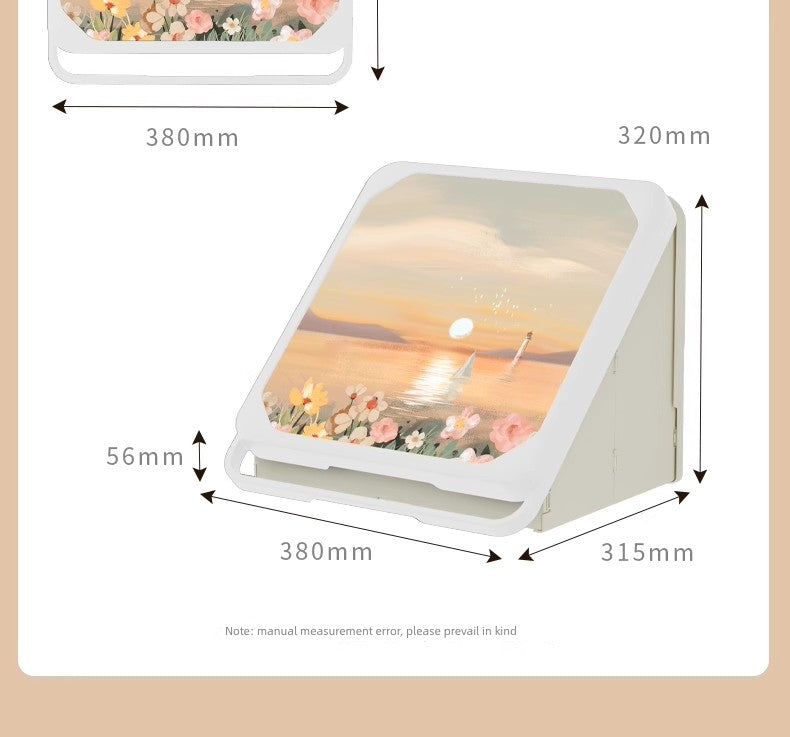 Mural Storage Box Clean Clothes Foldable Cabinet Bath