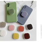 Cute Square Popping Sockets Grip Phone Holders Finger Ring Holder Griptok Stand Back Cover Clip Sticker Cellphone Accessories