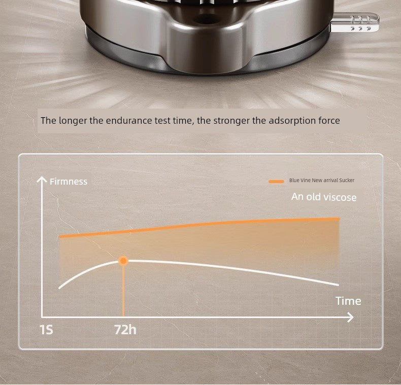 Suction Cup Towel Rack Punch-Free Toilet Bathroom Storage Rack Integrated Wall-Mounted Toilet Bath Storage Bath Towel Rack