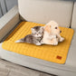 Washable Pet Waffle Mat Pet Diaper Mat Reusable Mats for Dogs Dog Bed Urine Washable Dog Training Pad Four Seasons Pet Mat
