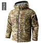 Men Heating Tactical Jacket Autumn Winter Warm Hooded Cotton Coat Camouflage Padded Clothes Outdoor Thermal Hiking Sports Jacket