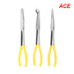 DIY Extra Long Nose Pliers Straight Bent Tip Mechanic Equipment Hand Removal Tools Spanner Clips Auto Care Kit Car Accessories