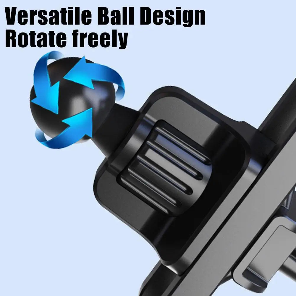Universal Car Air Vent Clip Cellphone Holder Stand 17mm Ball Head Base Car Air Outlet Hook Clamp Accessories Auto GPS Brackets