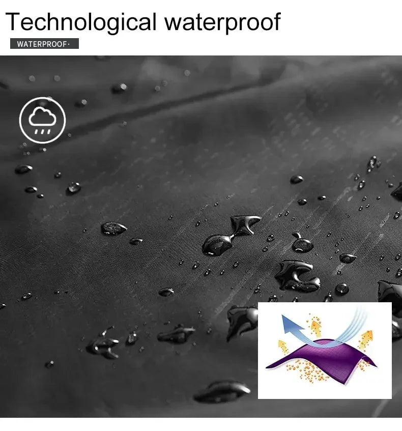 Men Women Hiking Jackets Waterproof Sun Protection Windbreaker Camping Climbing Outdoor Rain Coat Unisex Portable Clothes