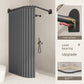 Waterproof Partition Foldable Curved Rod Dry Wet Separation Shower Curtain