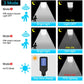 72/108 COB Sensor Solar Lights Outdoor LED Street Garden Solar Lamps 3Modes Waterproof Motion Sensor Remote Control Wall Light