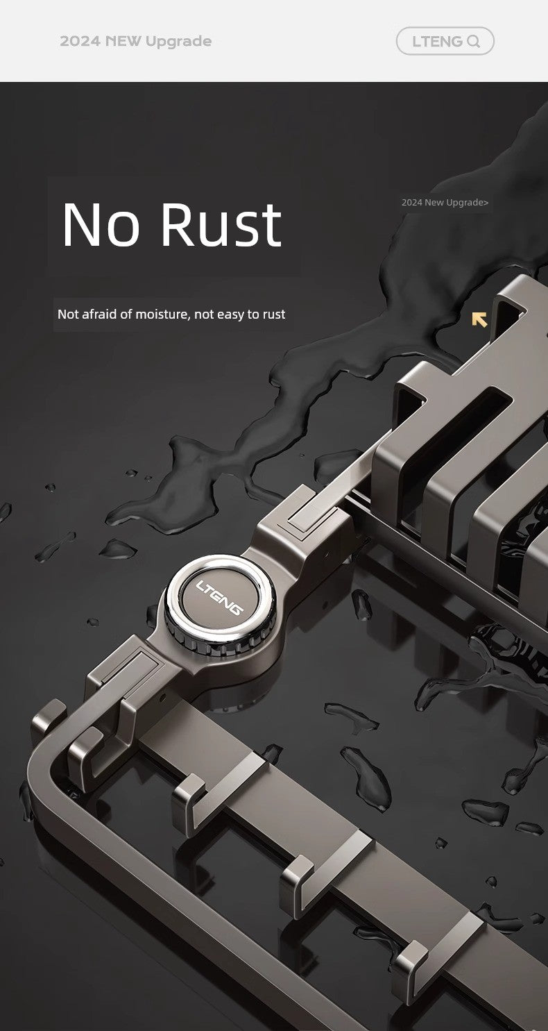 Suction Cup Towel Rack Punch-Free Toilet Bathroom Storage Rack Integrated Wall-Mounted Toilet Bath Storage Bath Towel Rack