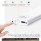 Cabinet Lights Motion Sensor LED Wireless USB Under Ultra Thin Night Light For Kitchen Cabinet Bedroom Wardrobe Indoor Lighting
