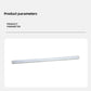 Led charging human body sensor light bar wardrobe cabinet Bedroom dormitory sleeping magnetic long strip night light