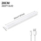 Motion Sensor Night Lights Wireless LED Lamp USB Rechargeable Magnetic For Wardrobe Room Closet Kitchen Aisle Tube Detector Bulb